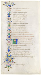 манускрипт Марциала 1465 года стр.72  Щёлкните, чтобы увеличить